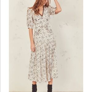 LoveShackFancy Dominique Cream Dress NWT